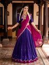 Lnb2034 Naysha Sequins And Thread Embroidery Work Designer Lehenga With Blouse Dupatta Wholesale Online